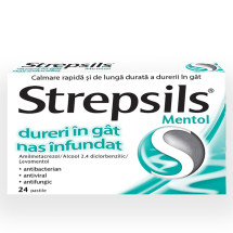 Strepsils mentol X 24 pastile
