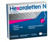 Hexoraletten N 5 mg + 1,5 mg x 16 pastile