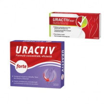 Uractiv forte 10 capsule + uractiv test