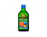 Moller's Cod liver oil Omega-3 aroma tutti frutti, 250 ml