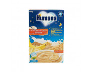 HUMANA Cereale Noapte Buna cu lapte, cereale integrale si banane 200g