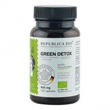 Green Detox ecologic, 120 tablete, Republica BIO