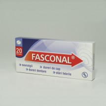 Fasconal, 2 blistere x 10 comprimate ARM.