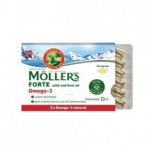 Moller`s Forte with cod liver oil Omega-3 X 30 capsule