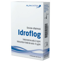 Idroflog solutie oftalmica X 15 flacoane