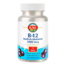 Secom B-12 Methylcobalamin 5000 mcg, 60 comprimate supt 