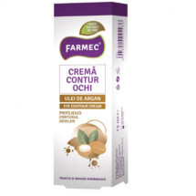 Farmec, Crema contur ochi cu ulei de argan, 15 ml