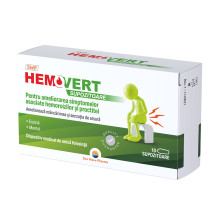 Hemovert supozitoare, 10 bucati, SUN WAVE PHARMA