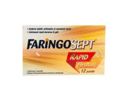 Faringosept rapid portocala 2 mg / 0,6 mg / 1,2 mg x 12 pastile