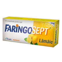 Faringosept L 10 mg X 10 comprimate pentru supt
