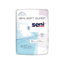 SENI soft super, aleze de protectie 90x170cm, 5 bucati