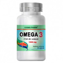 Cosmo Omega 3,  ulei de somon, 1000 mg, 30 capsule