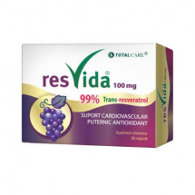 Cosmo Resvida resveratrol 100 mg, 30 capsule