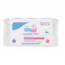 Sebamed Baby - servetele umede,  72 servetele