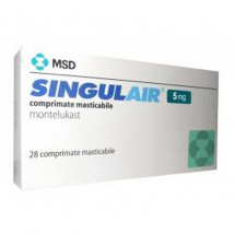Singulair 5 mg, 28 comprimate masticabile