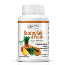 Zenyth Bromelain & Papain 700 GDU X  60 capsule