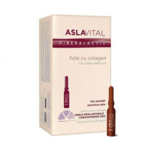 ASLAVITAL Fiole cu colagen, 10 fiole*2 ml