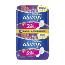 Absorbante Always Platinum Super Duo, 14 bucati