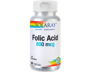 Secom Folic Acid 800mcg x 30 capsule vegetale
