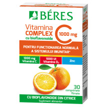 Beres Vitamina C 1000 mg Complex, 30 comprimate