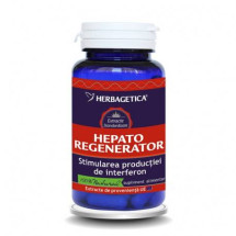 Herbagetica Hepato regenerator, 120 capsule