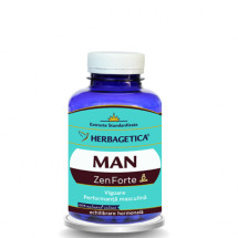 Man zen forte, 120 capsule, Herbagetica