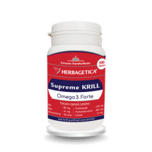 Supreme krill omega 3 forte, 60 capsule, Herbagetica