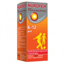 Nurofen junior aroma capsuni, 100ml