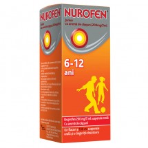 Nurofen junior aroma capsuni, 100ml