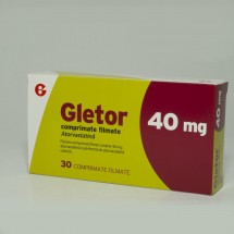 Gletor 40mg, 30 comprimate filmate