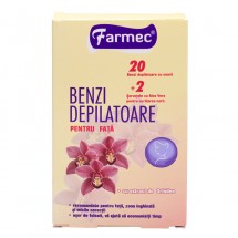 8130 Farmec Benzi depilatoare fata