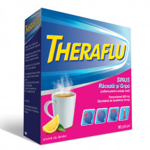 Theraflu sinus 650+ raceala & gripa x 10plicuri