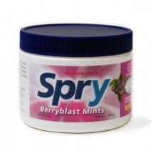 Mints SPRY, berry (fructe de padure), borcan 240 bucati, 144 g