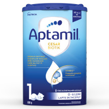 Cesar Biotik 1, 0-6 luni, 800 g, Aptamil