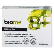 B Complex+, 30 capsule, BIOME