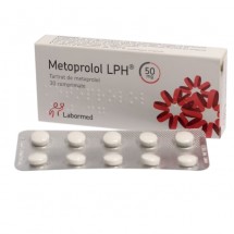 Metoprolol LPH 50mg, 3 blistere x 10 comprimate  LBM