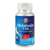 Melatonin 3mg, 30 tablete cu eliberare prelungita, Secom