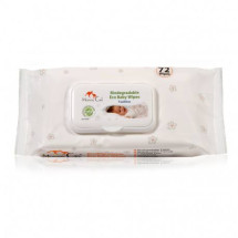 Mommy Care Servetele umede ECO Biodegradabile bebelusi,  72 servetele