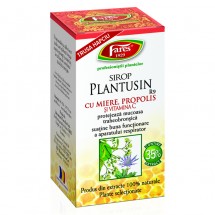 Sirop plantusin miere,propolis si vit.C x 100ml   FAR