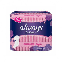 Always pantyliners single wrap, 20 bucati