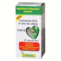 HOFIGAL Coenzima Q10 in ulei de catina Forte Plus x 40 caps. moi