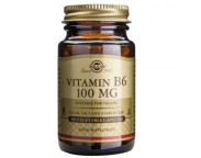 Vitamin B-6 100mg x 100 caps. Solgar