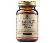 Vitamin D3 1000 UI x 100 caps gel Solgar