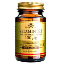 Solgar Vitamin K1 100 mcg, 100 tablete