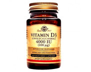 Vitamin D3 4000 UI x 60 caps Solgar
