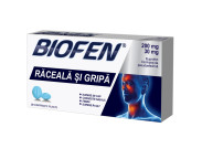 Biofen Raceala si Gripa 200 mg / 30 mg x 20 compr. film.
