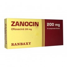 Zanocin 200mg, 10 comprimate filmate