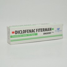 Diclofenac Fiterman 10 mg/g, 50 g unguent