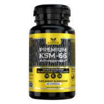 Ashwagandha Premium KSM-66, 60 capsule, Boost4Life