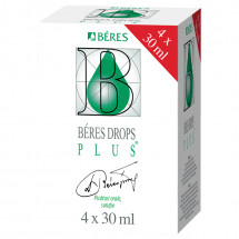 Beres drops plus picaturi orale solutie 4 flacoane X 30 ml 